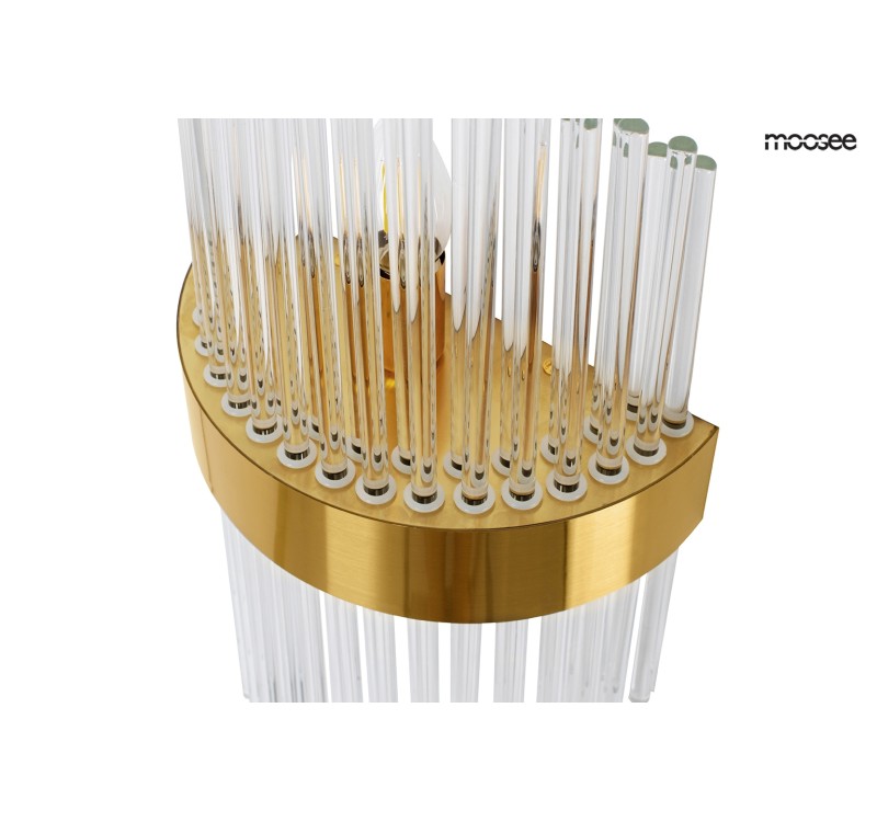 MOOSEE lampa ścienna FLORENS M złota