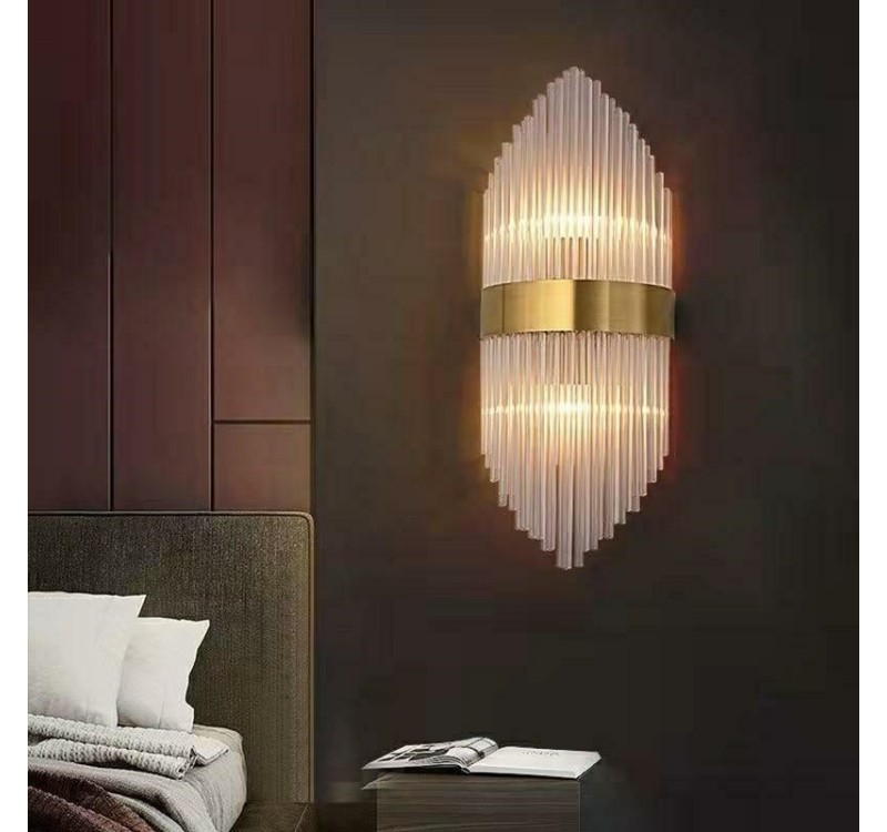 MOOSEE lampa ścienna FLORENS M złota