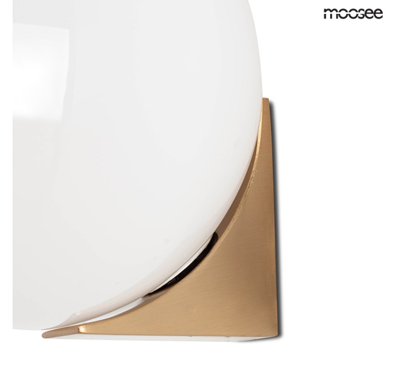 MOOSEE lampa ścienna BOLL złota