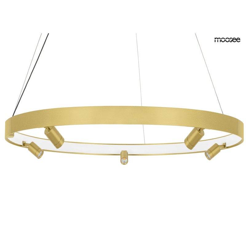 MOOSEE lampa wisząca CIRCLE SPOT 98 GOLD złota