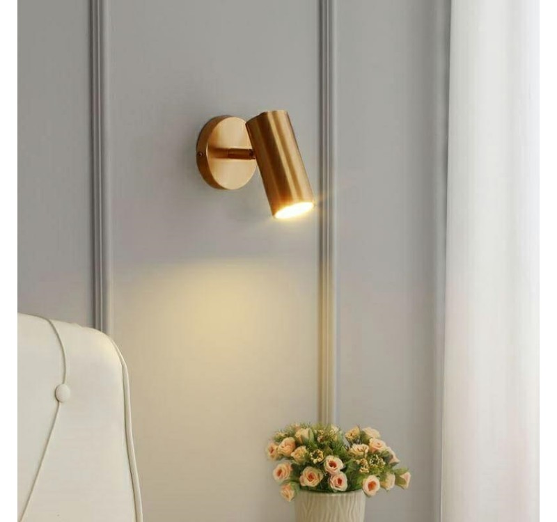 MOOSEE lampa ścienna SPOT złota