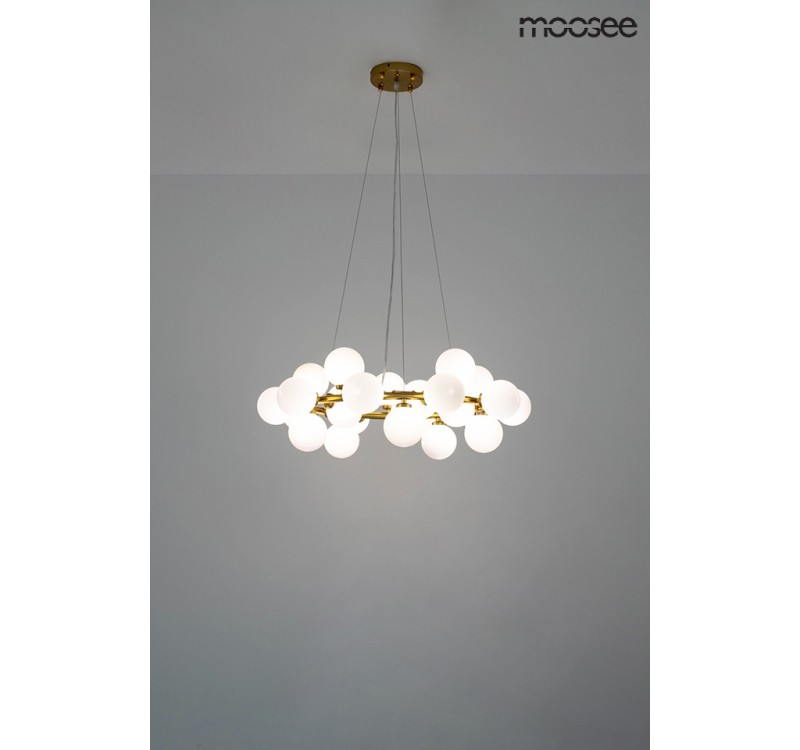 MOOSEE lampa wisząca COSMO 72 złota