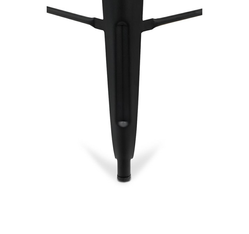 Krzesło barowe TOWER BACK 66 (Paris) czarne