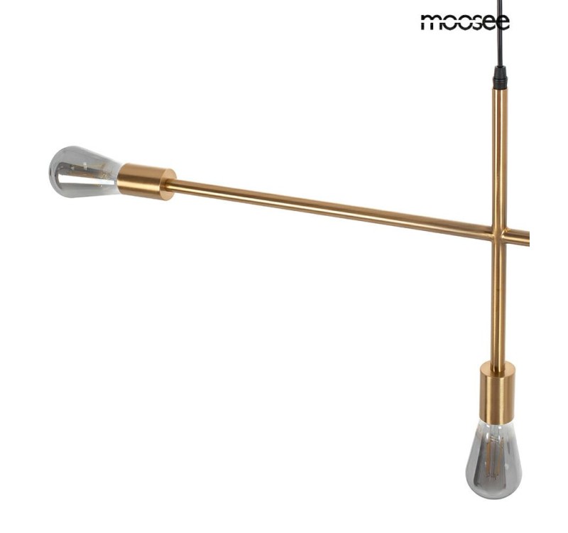 MOOSEE lampa wisząca RIVA 5 złota