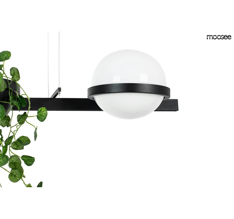 MOOSEE lampa wisząca PLANT czarna