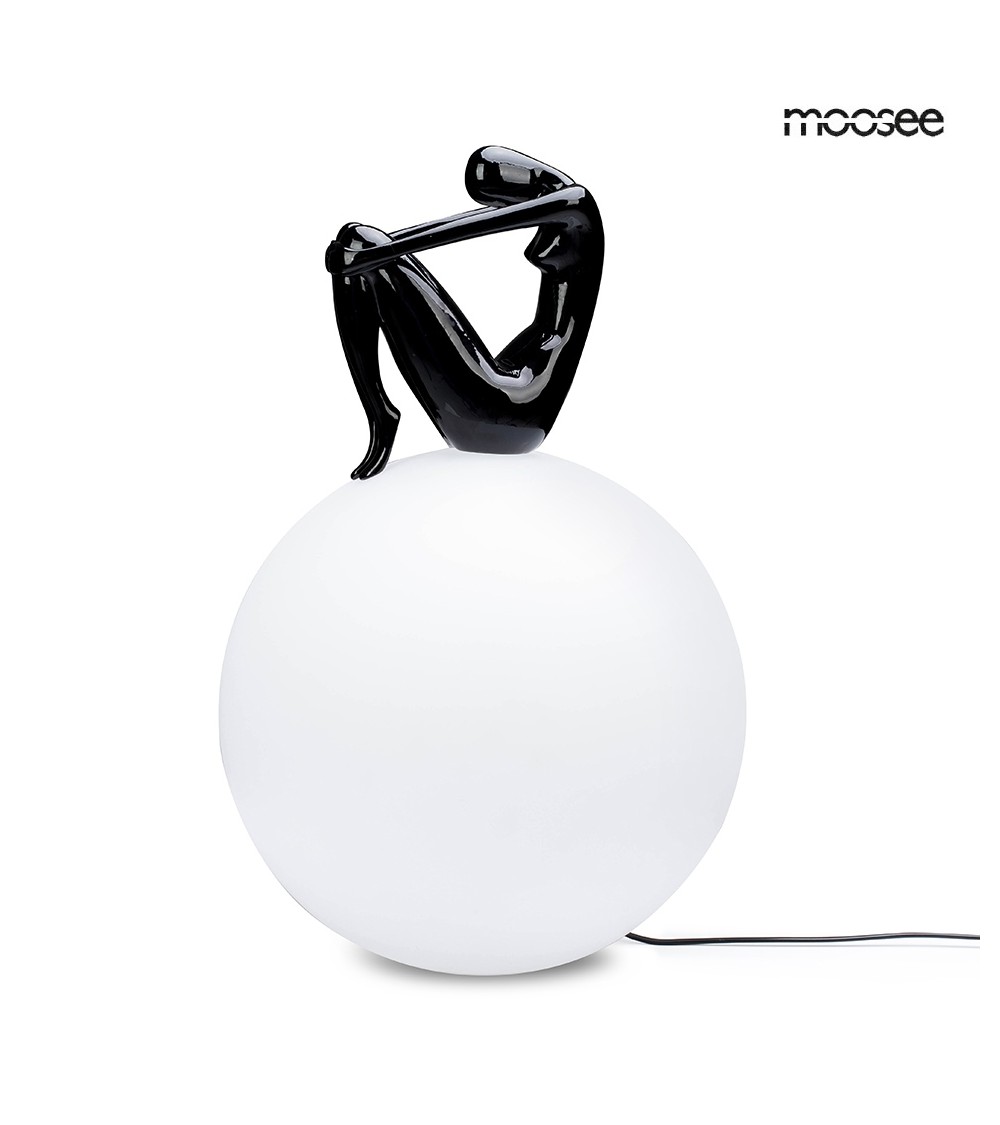 MOOSEE lampa stołowa UOMO 35 czarna