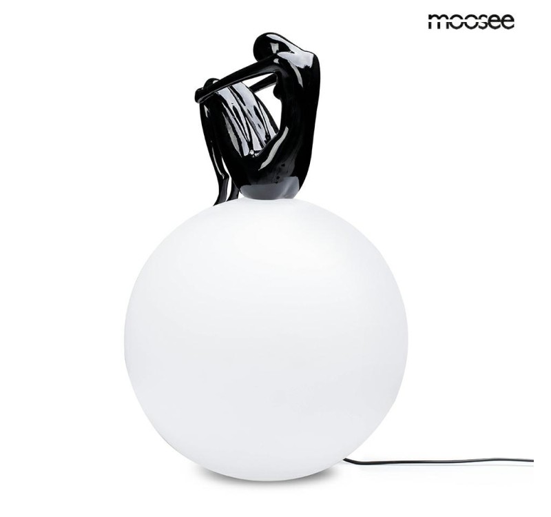 MOOSEE lampa stołowa UOMO 35 czarna