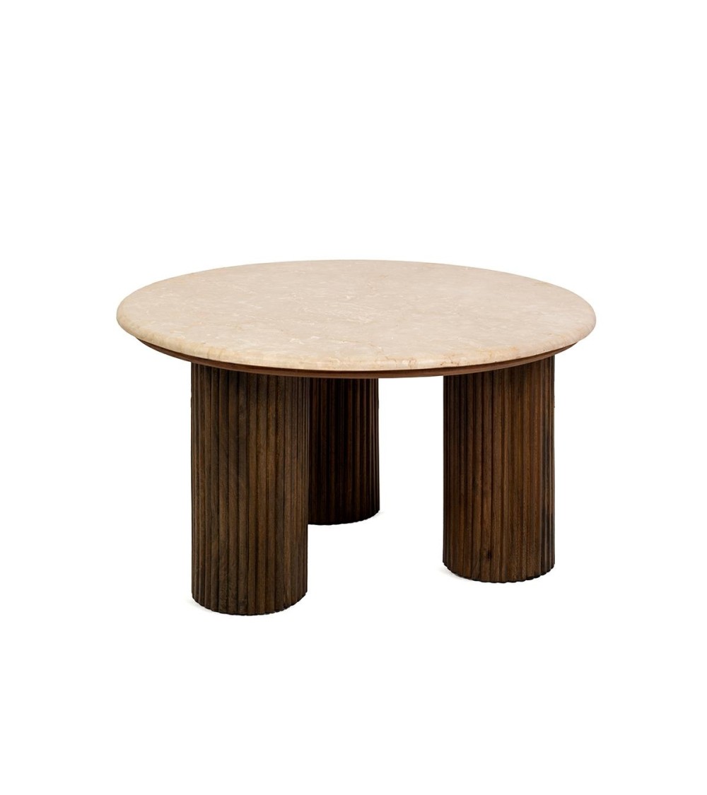 MaMaison stolik kawowy RAGNO marmur /     drewno