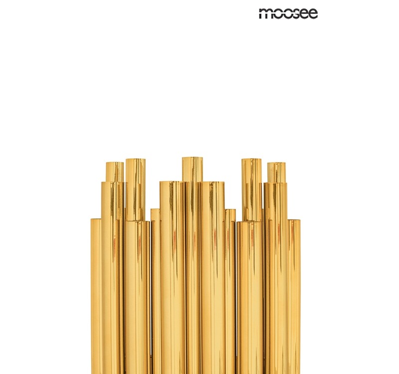 MOOSEE lampa ścienna TUBO złota