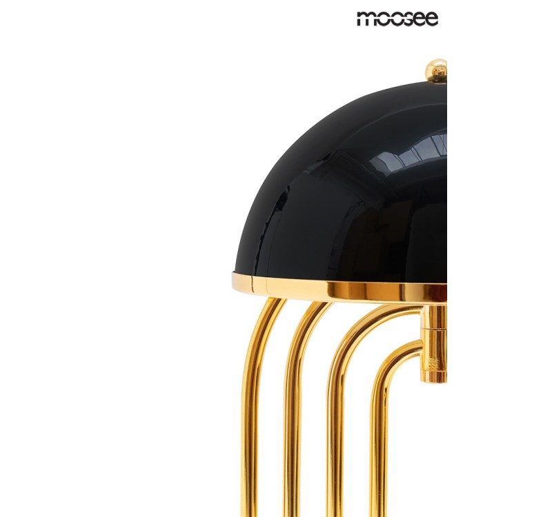 MOOSEE lampa stołowa BOTTEGA złota / czarna