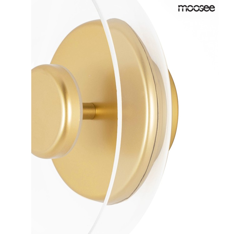 MOOSEE lampa ścienna EDEN WALL złota