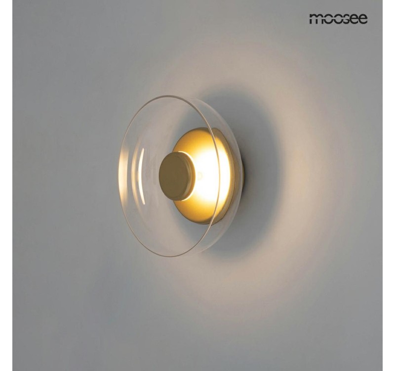 MOOSEE lampa ścienna EDEN WALL złota