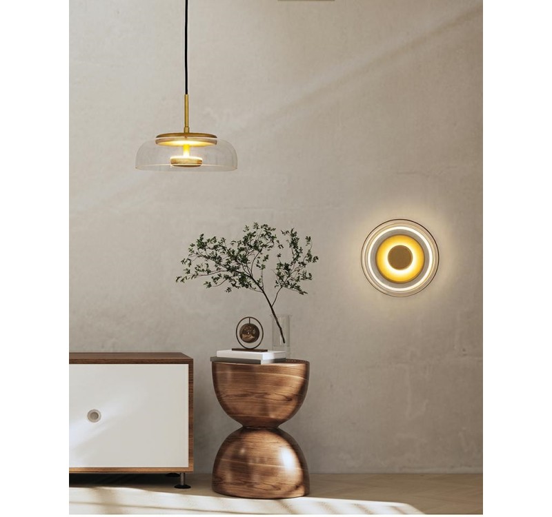 MOOSEE lampa ścienna EDEN WALL złota