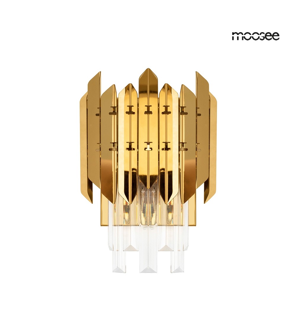 MOOSEE lampa ścienna MAJESTIC złota