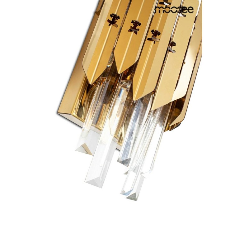 MOOSEE lampa ścienna MAJESTIC złota