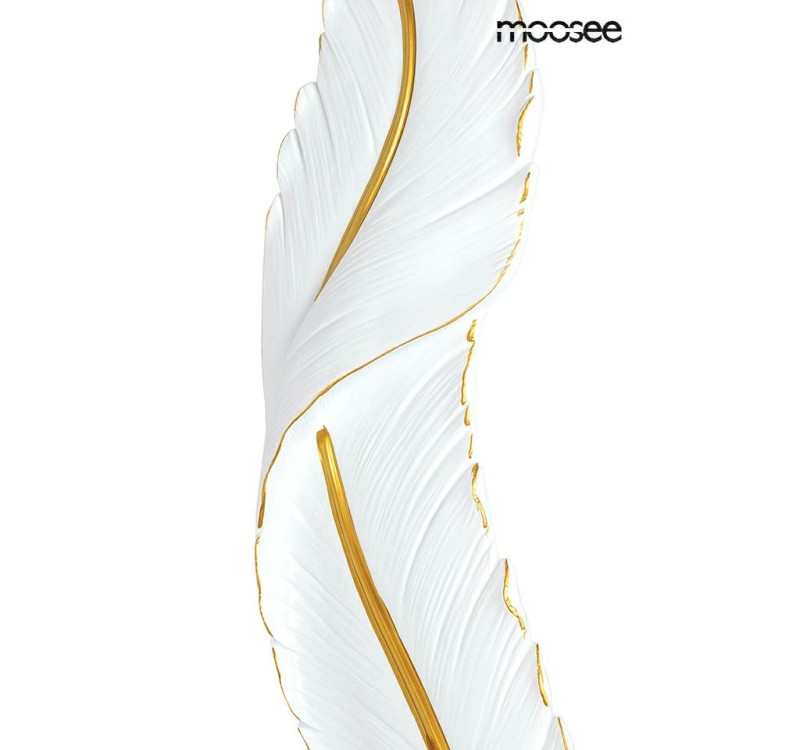 MOOSEE lampa ścienna IKAR 60  biała / złota