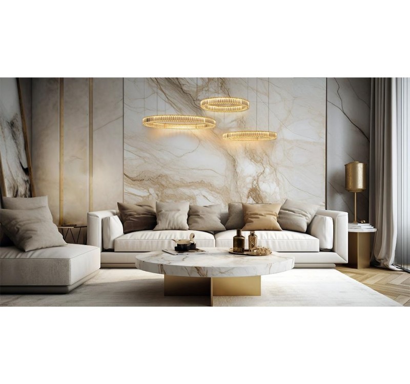 MOOSEE lampa wisząca LIBERTY 3A złota