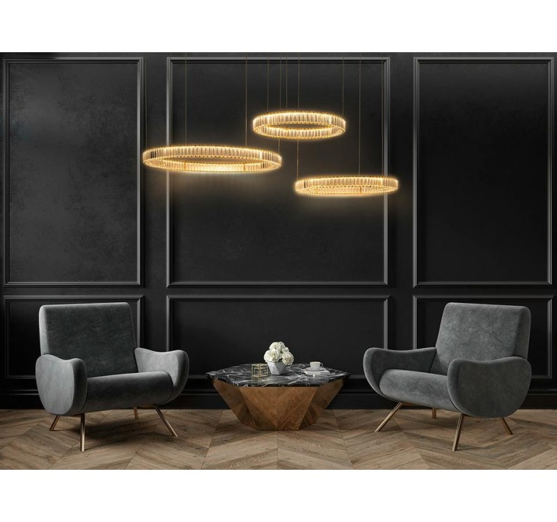 MOOSEE lampa wisząca LIBERTY 3A złota