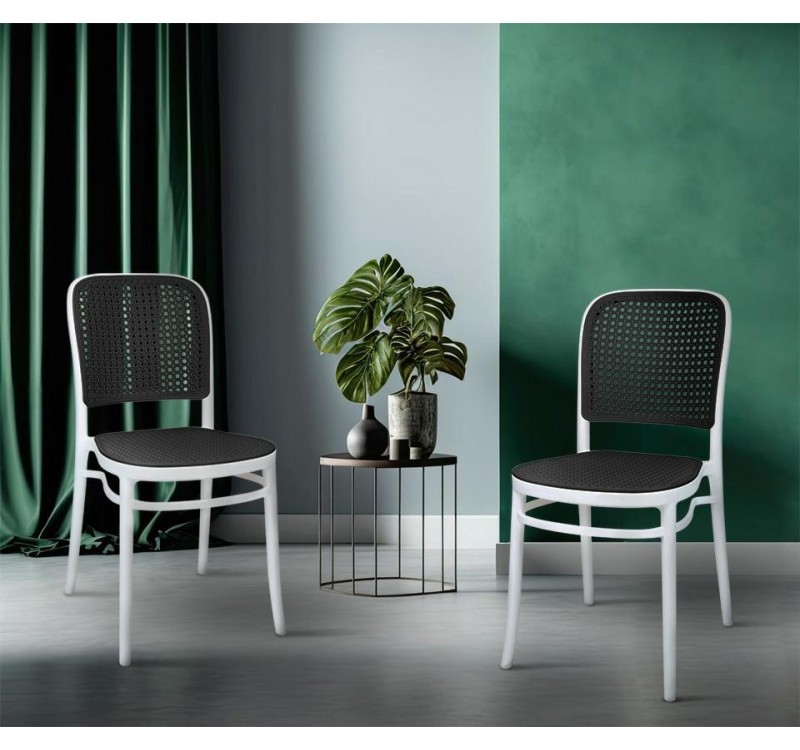 Krzesło WICKY szare