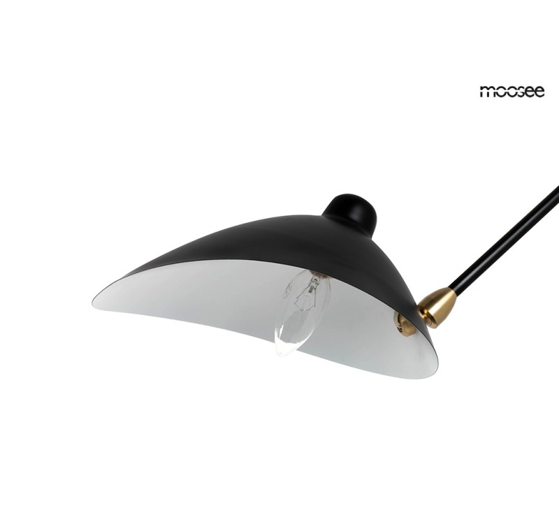 MOOSEE lampa ścienna RAVEN  - aluminium, stal węglowa