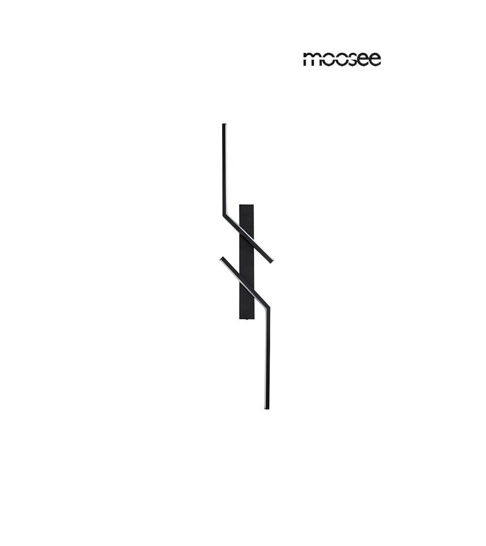MOOSEE lampa ścienna MAISON 60 czarna