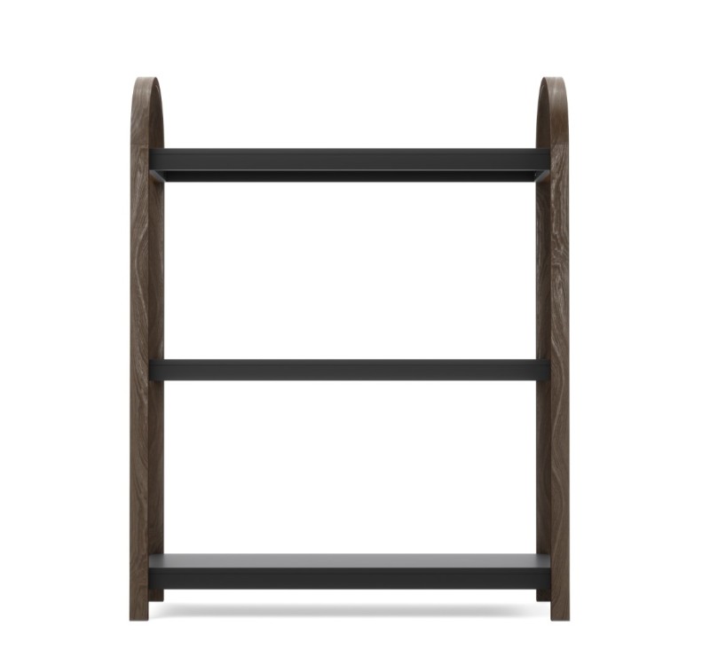 UMBRA półka wolnostojąca BELLWOOD czarny orzech