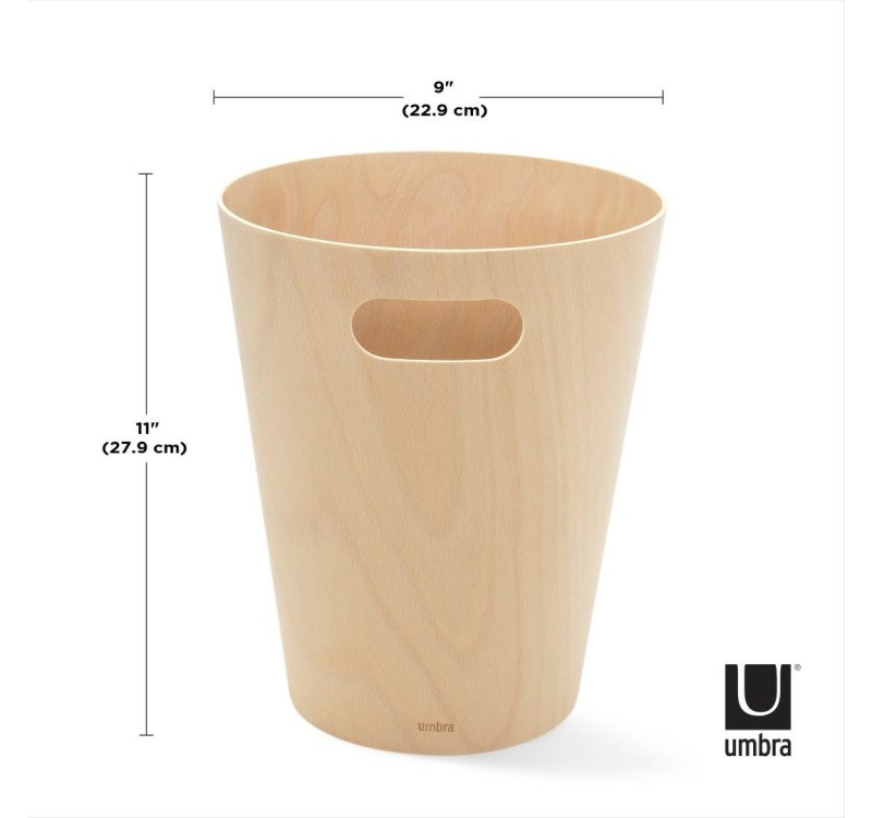 UMBRA kosz na śmieci WOODROW - natural