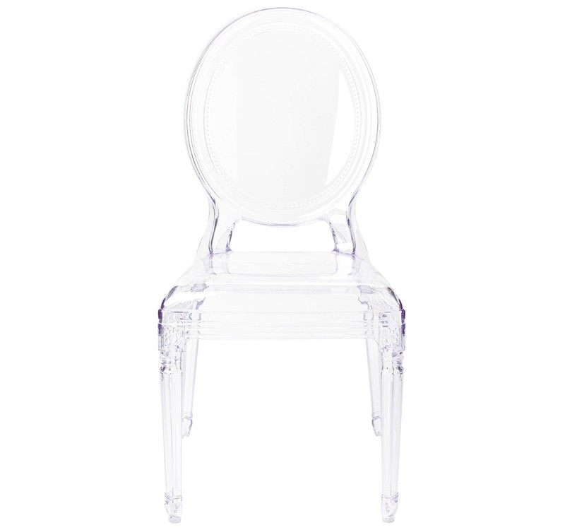 Krzesło PRINCE transparentne - poliwęglan