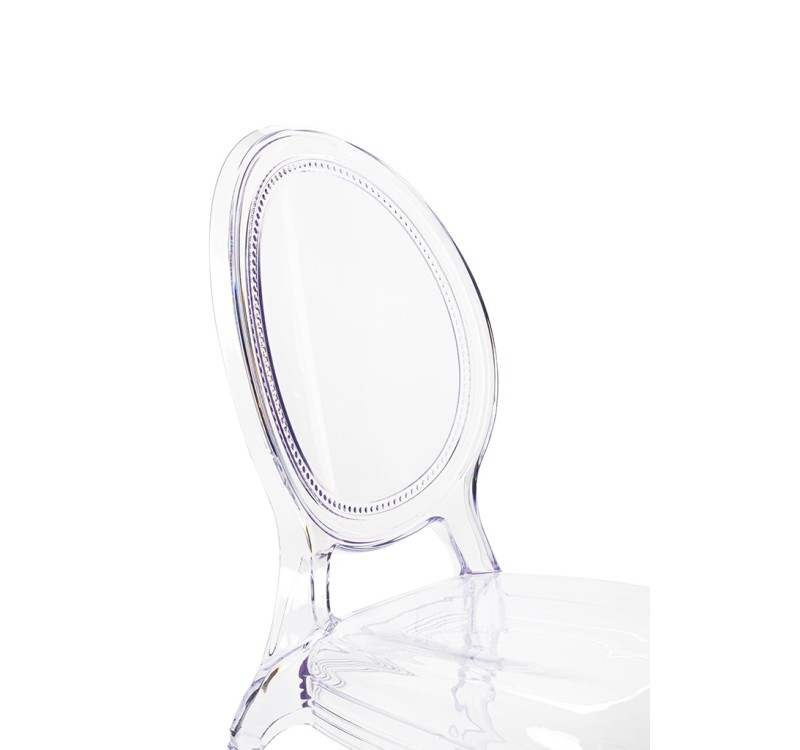 Krzesło PRINCE transparentne - poliwęglan