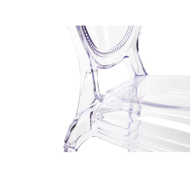 Krzesło PRINCE transparentne - poliwęglan