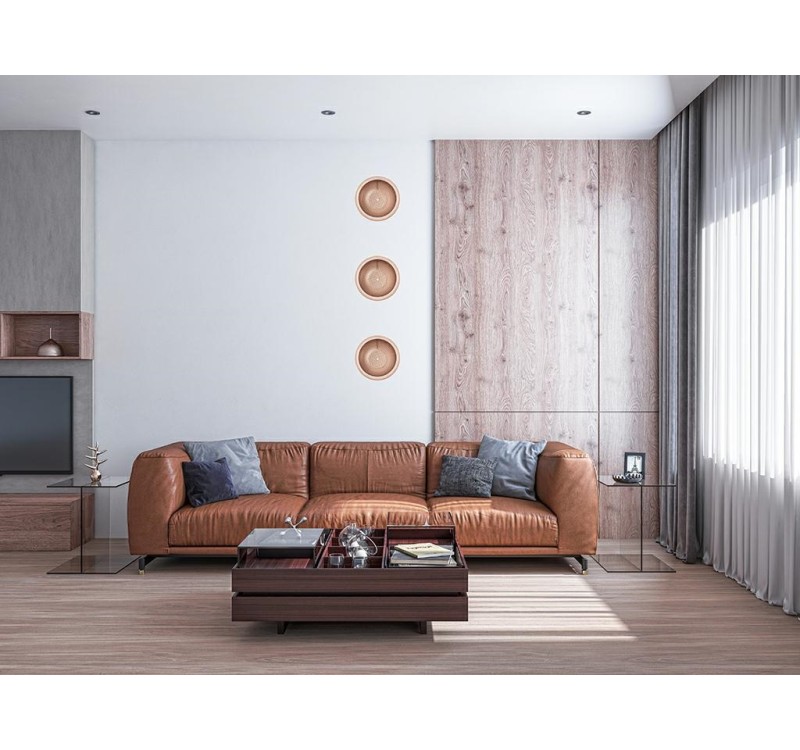 MOOSEE lampa ścienna FARO miedziana