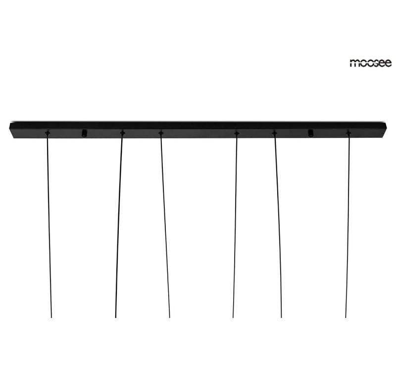 MOOSEE lampa wisząca ATLAS 3 czarna
