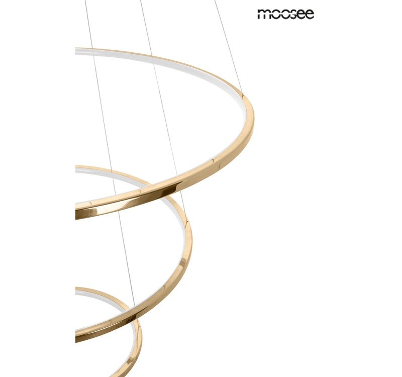 MOOSEE lampa wisząca RING SLIM S złota
