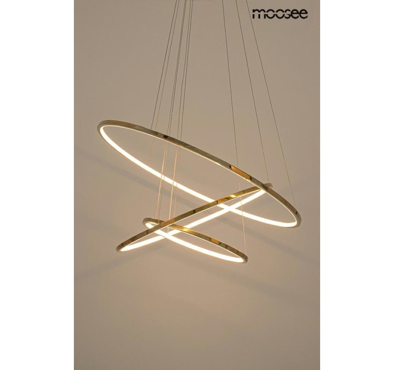 MOOSEE lampa wisząca RING SLIM S złota