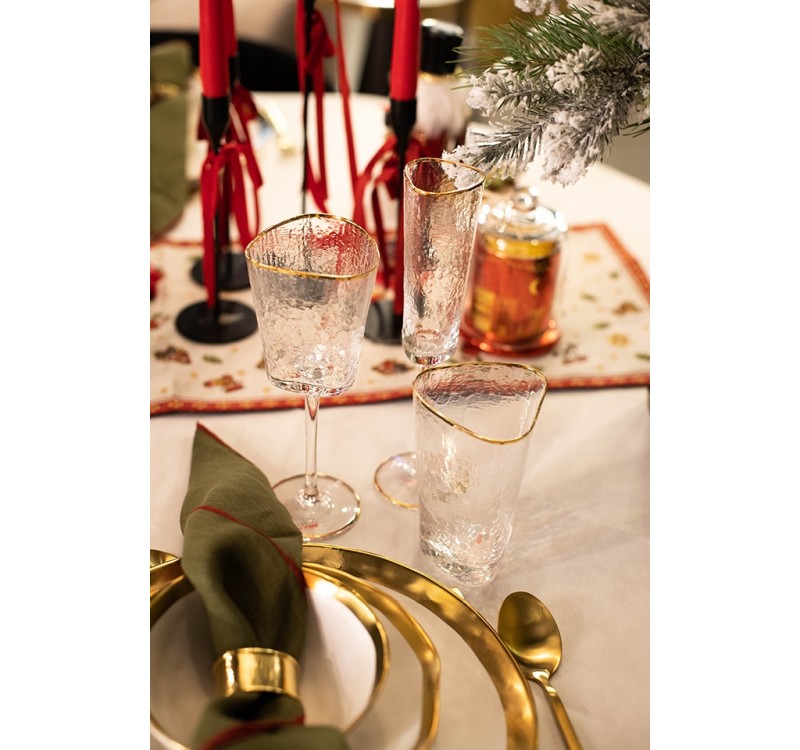 KARE zestaw sztućców GLORIA MATT GOLD 16 szt.