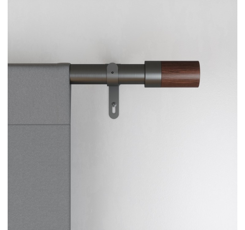 UMBRA karnisz rozszerzany BLOK 183 - 366 srebrny