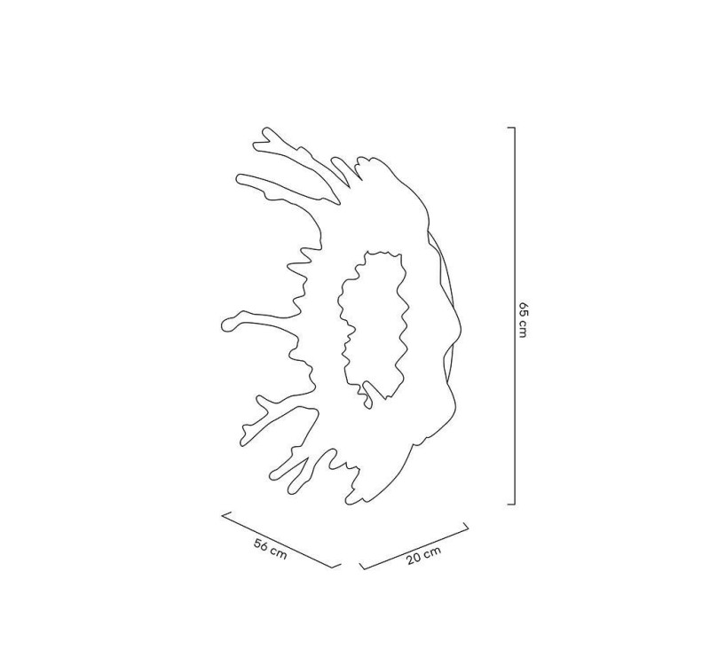 MOOSEE lampa ścienna SPLASH M