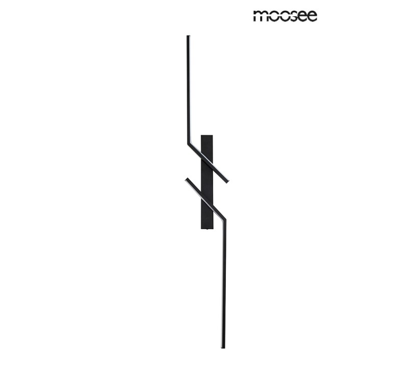 MOOSEE lampa ścienna MAISON 100 czarna