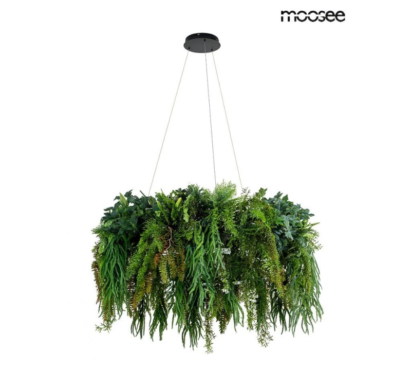MOOSEE lampa wisząca GARDENS 70 czarna