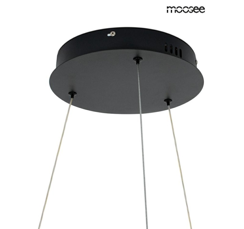 MOOSEE lampa wisząca GARDENS 70 czarna