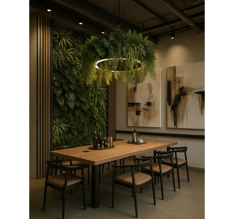 MOOSEE lampa wisząca GARDENS 70 czarna