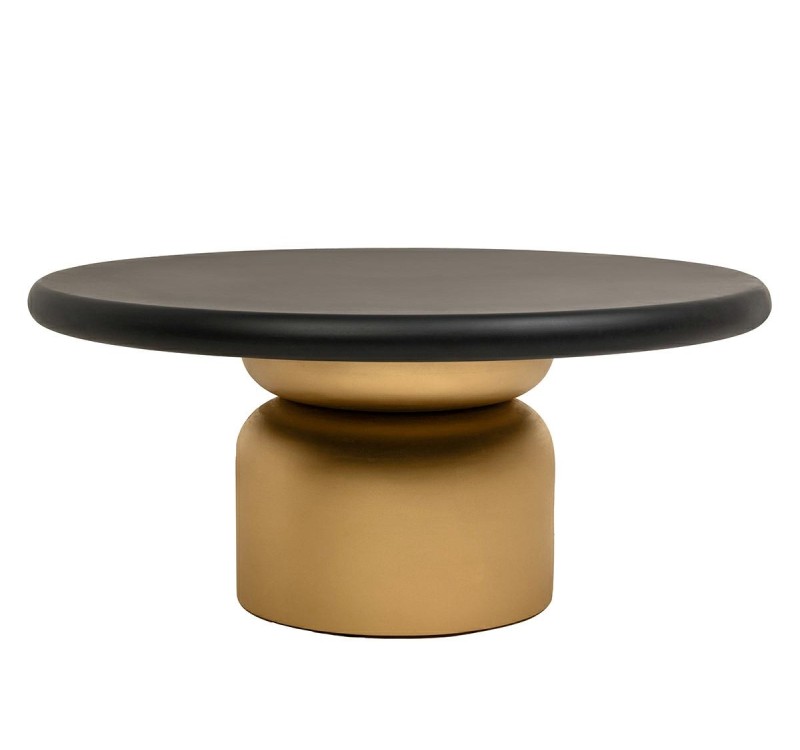 MaMaison stolik kawowy LEONARDO złoty /   czarny