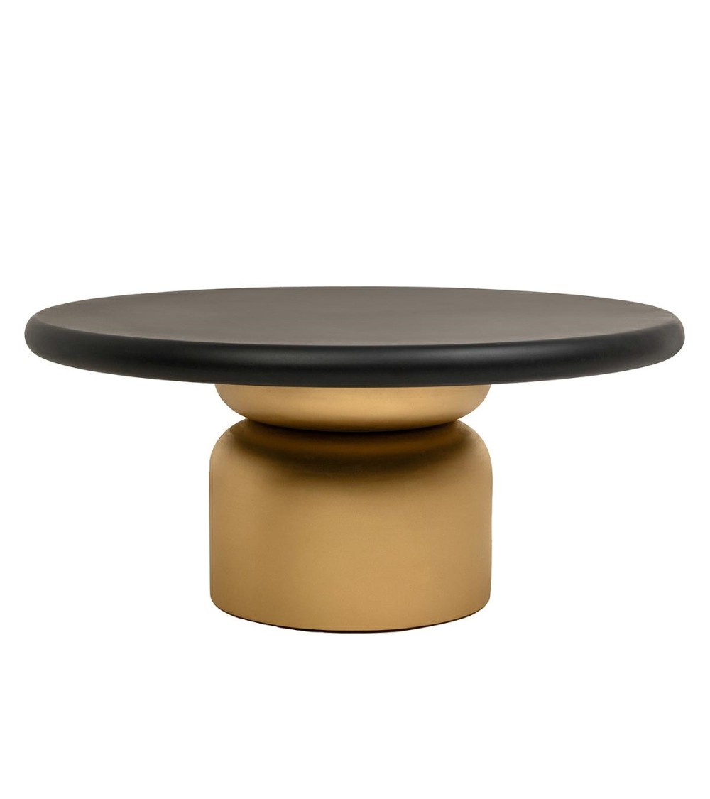 MaMaison stolik kawowy LEONARDO złoty /   czarny