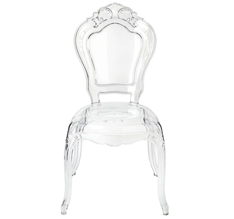 Krzesło KING transparentne - poliwęglan