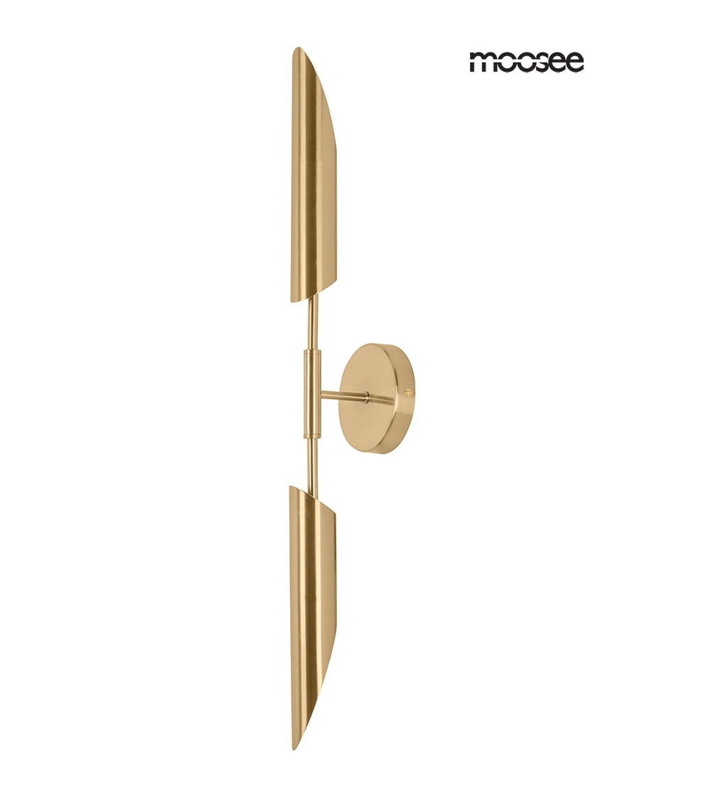 MOOSEE lampa ścienna LOCCA złota
