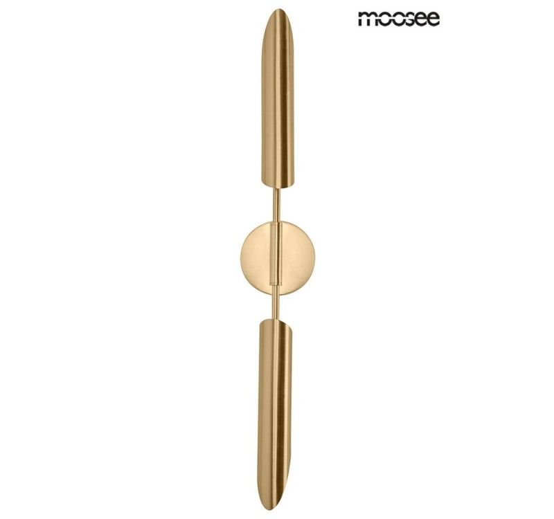 MOOSEE lampa ścienna LOCCA złota