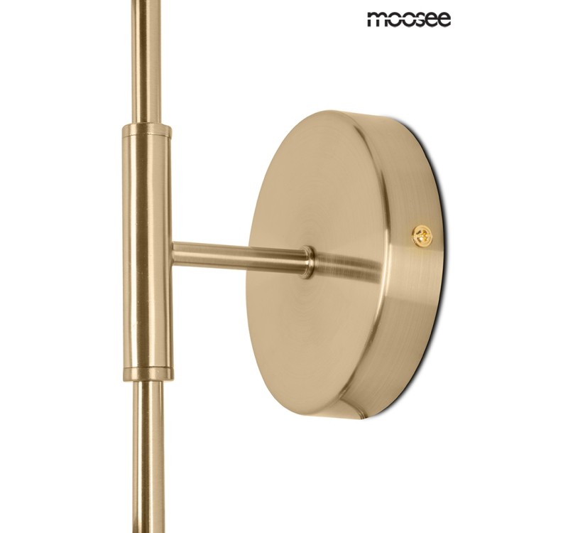MOOSEE lampa ścienna LOCCA złota