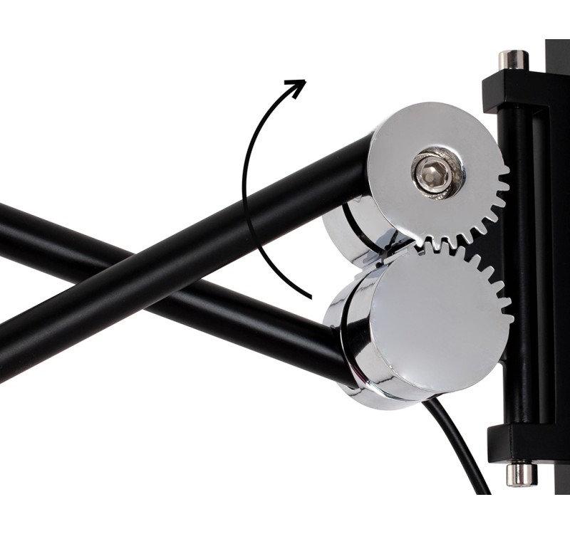 MOOSEE lampa ścienna GEAR czarna