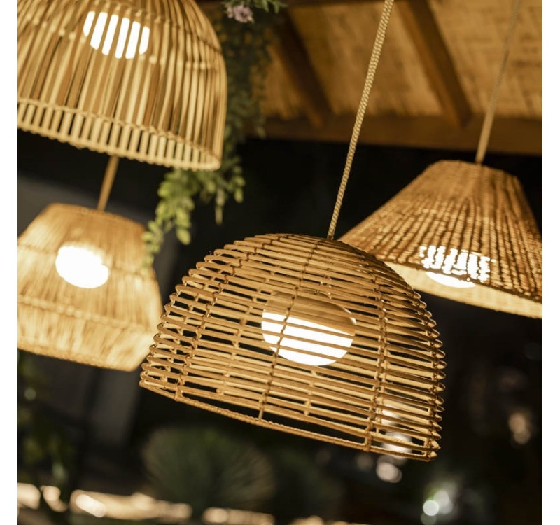 NEW GARDEN lampa wisząca BOSSA 20 HANG IN&OUT BATTERY