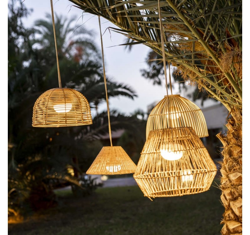 NEW GARDEN lampa wisząca BOSSA 20 HANG IN&OUT BATTERY